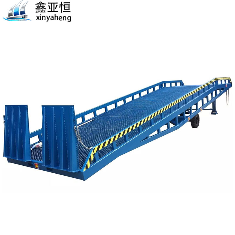 12 Ton Mobile Hydraulic Container Loading Bridge Dock Yard Ramp