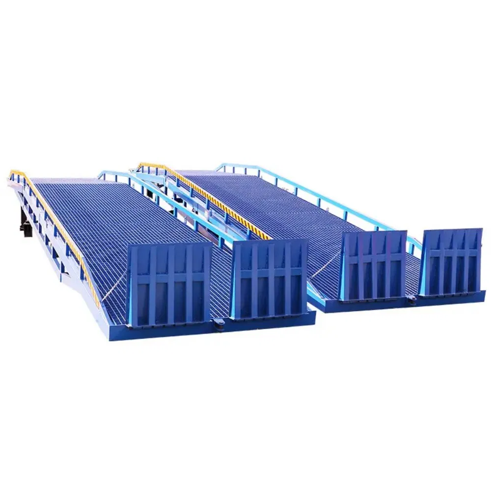 12 Tons Freight Logistics Loading and Unloading Platform Mobile Hydraulic Boarding Bridge Mobile Unloading Platform