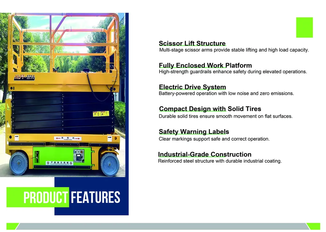 Scissor Lift Advantages