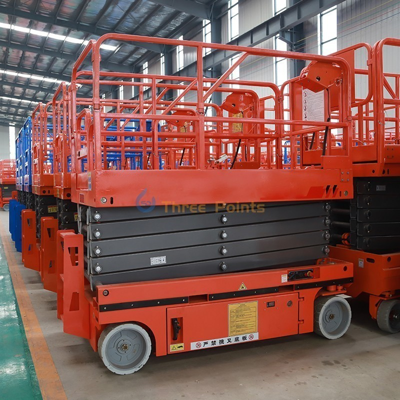 Low Price Mini Battery Powered Lifting Equipment Self-Propelled Platform for Aerial Work