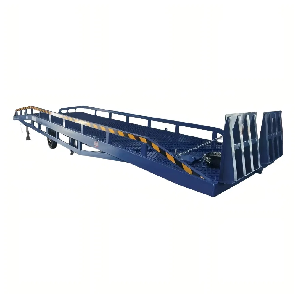 Mobile Warehouse Yard Ramp Ramp Loading and Unloading Platform Electric Lift Hydraulic Lifting Platform Boarding Bridge