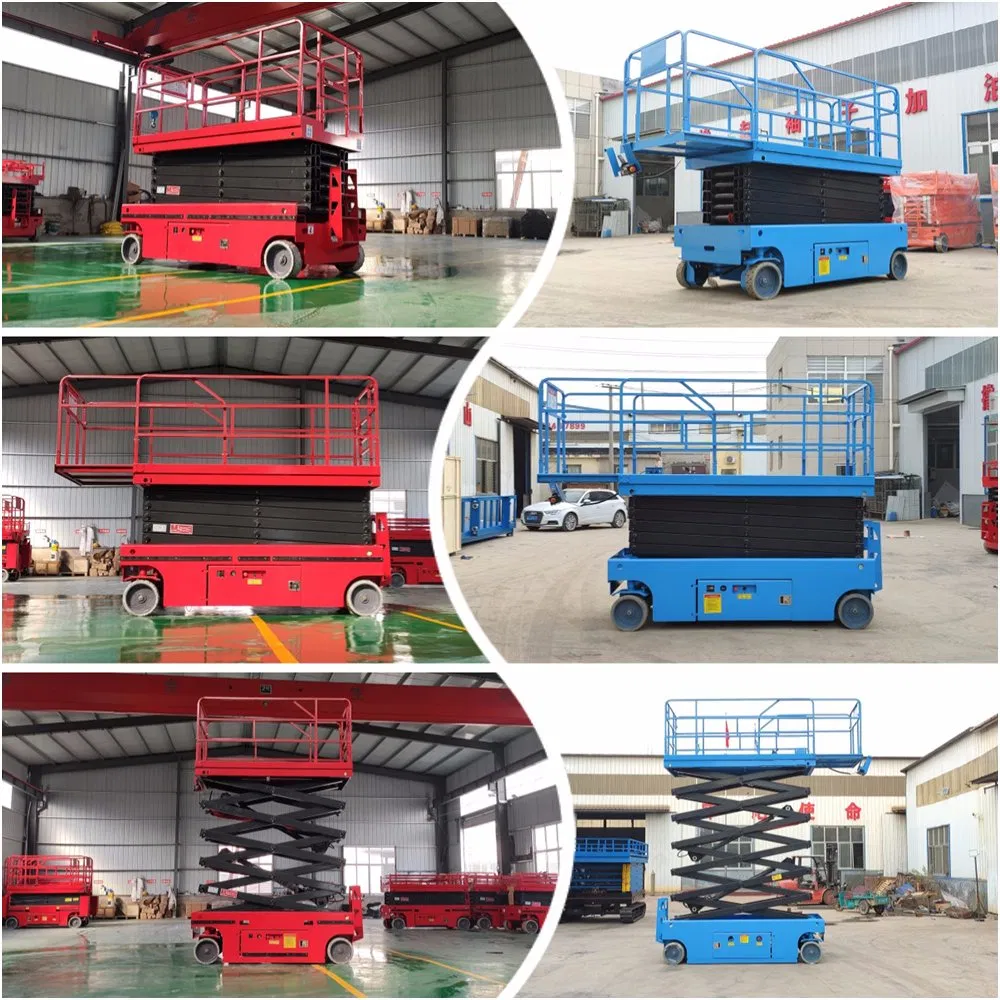 Hydraulic Electric Self Propelled Mini Small Scissor Lift Aerial Work Car Lift Platform
