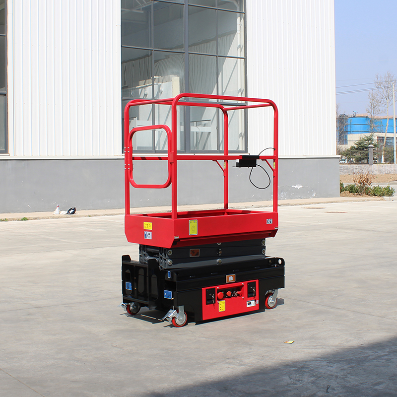 China Lifting Equipment Fully Scissor Lift Table Platform Electric Self Propelled Hydraulic Aerial Work Platform
