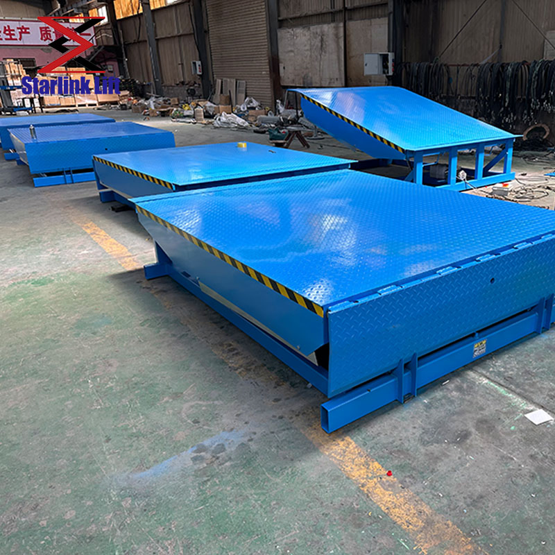 CE ISO Hydraulic Fixed Yard Ramp Warehouse Loading Dock Ramp Fixed Dock Leveller