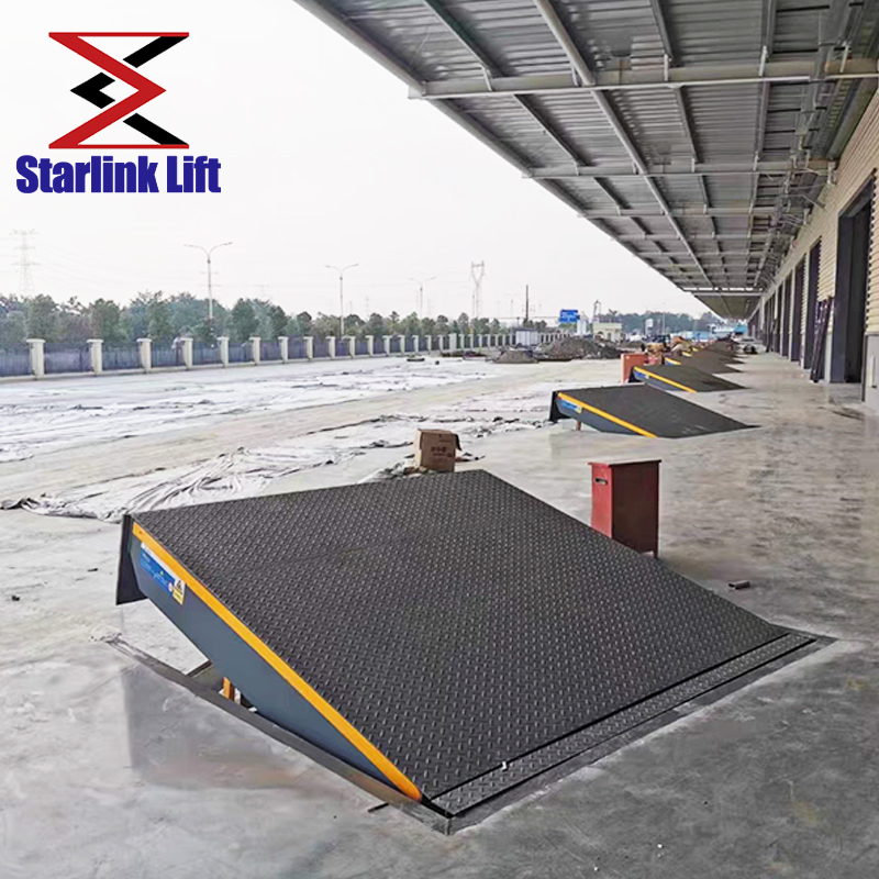 6t 8t 10t 12t 15t Optional for Warehouse Logistics Fixed Yard Ramp Dock Leveler