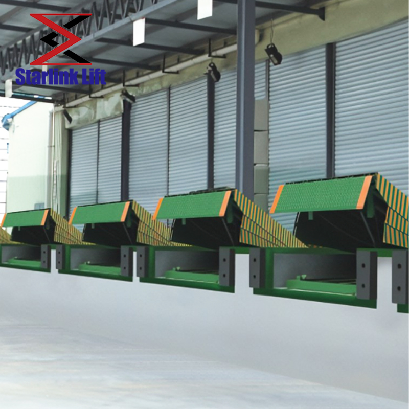 6t 8t 10t 12t 15t Portable for Warehouse Logistics Dock Leveler Fixed Yard Ramp