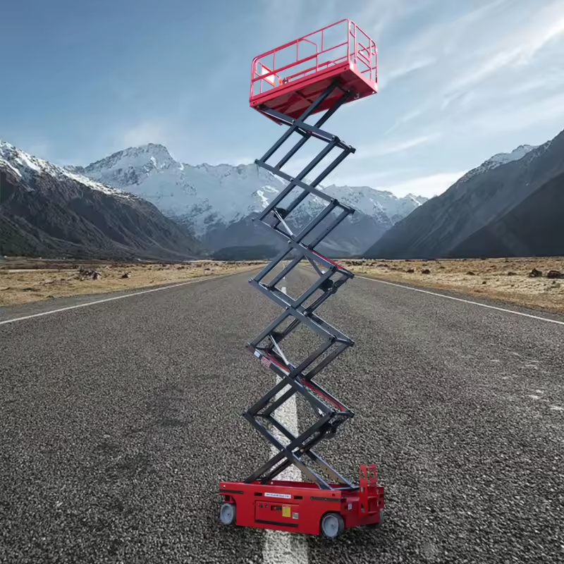 Custom Hydraulic Stationary Scissors Lift Scissors Dock Leveler Hydraulic Car Lifting Ramp Heavy Duty Goods Lift Platform Fixed