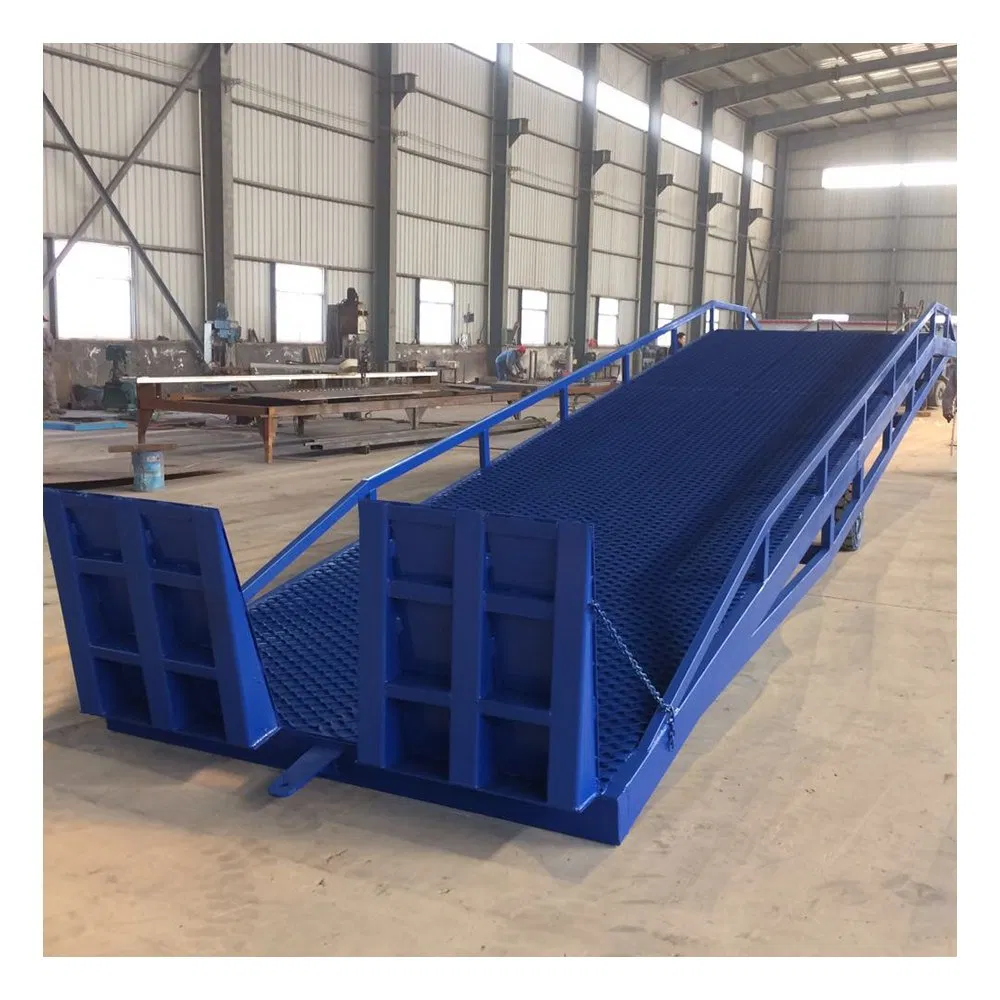10 Ton Loading and Unloading Platform Mobile Hydraulic Boarding Bridge Logistics Warehouse Workshop Boarding Bridge