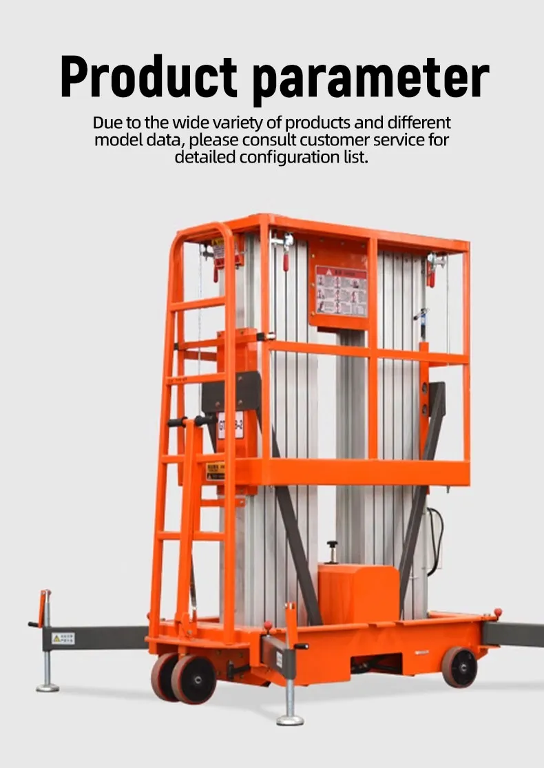 Aluminium Alloy Lifting Platform View 2