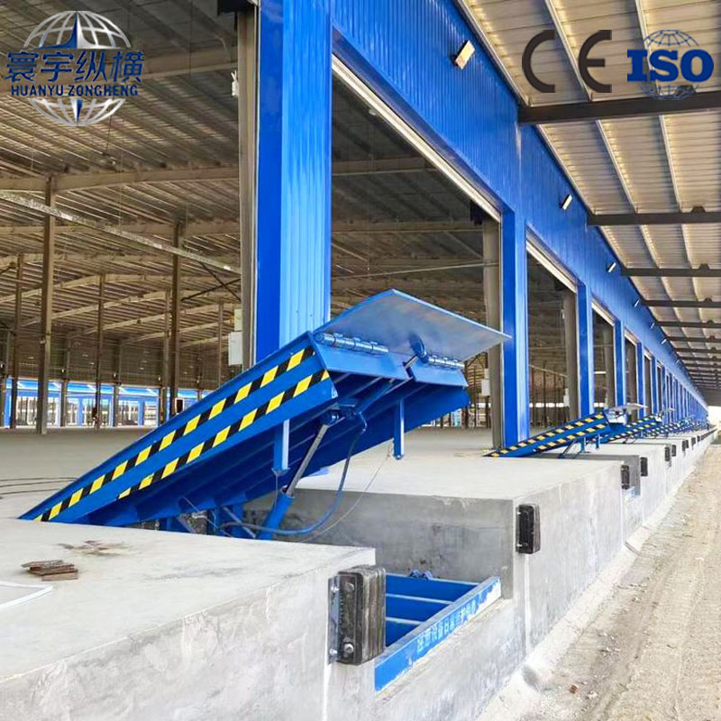 High Quality 6-15t Hydraulic Dock Leveler Electric Dock Leveling Platform