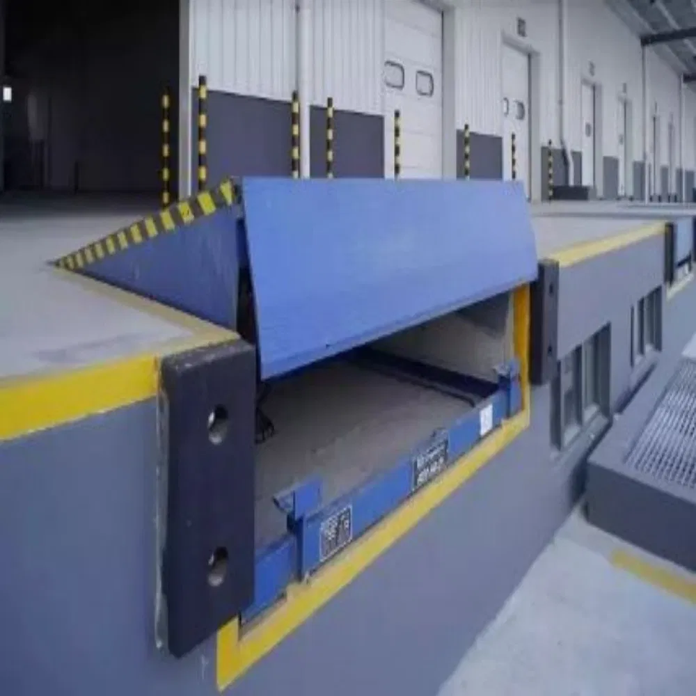 Heavy Duty Hydraulic Car Container Unloading Adjustable Loading Ramp Stationary Dock Leveler Lifting Platform