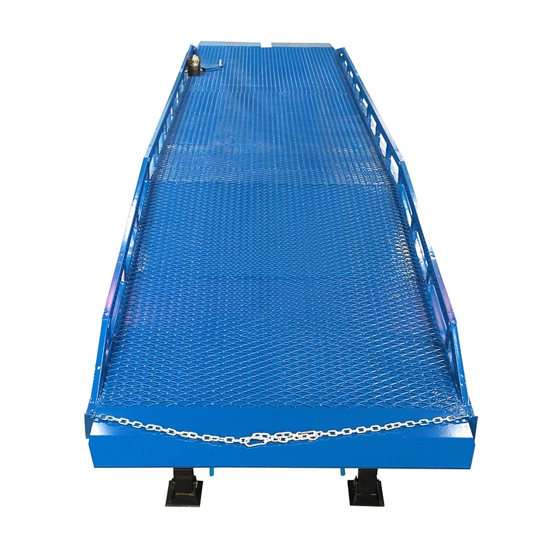 2026 New Model 8 Ton 10ton Ramp Unloading Electric Forklift Ramp Loading Dock Ramp for Forklift