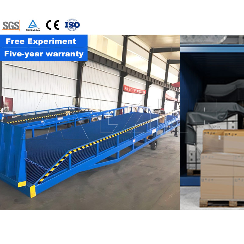 Lane Truck Loading Ramp Portable Ramp for Container Loading
