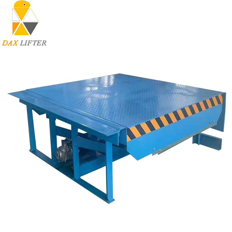 Warehouse Hydraulic Dock Ramp Fixed Dock Leveler Electric Stationary Loading