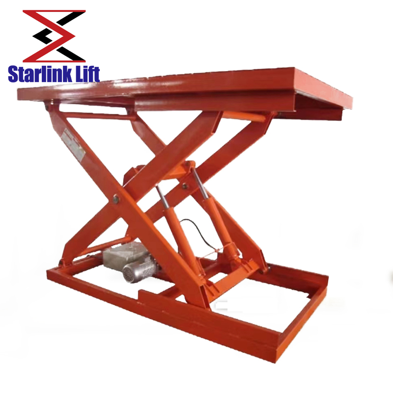 Factory Direct Sale Double Scissors Electric Lifting Platform