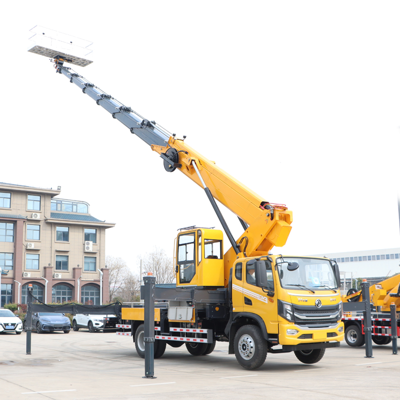High Strength 27-40m Insulated Truck Hydraulic Lift Platform Manipulator Truck for Maintenance