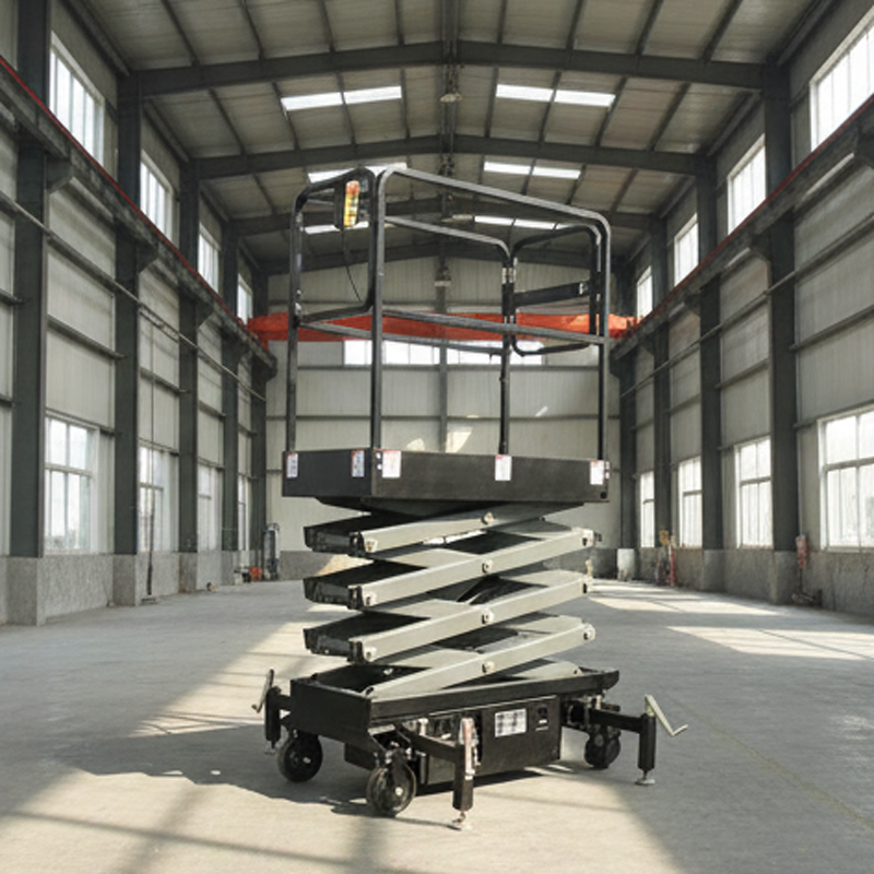 Compact Hydraulic Scissor Lift Platform for 300kg Capacity