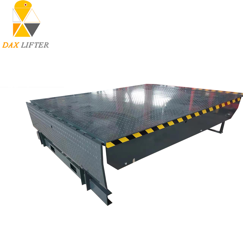 Warehouse Hydraulic Dock Ramp Fixed Dock Leveler Electric Stationary Loading