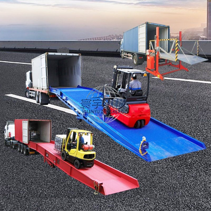 Wholesale Electric Hydraulic Motor Lifting Platform High Load Capacity Container Loading Portable Loading Dock Ramp Mobile