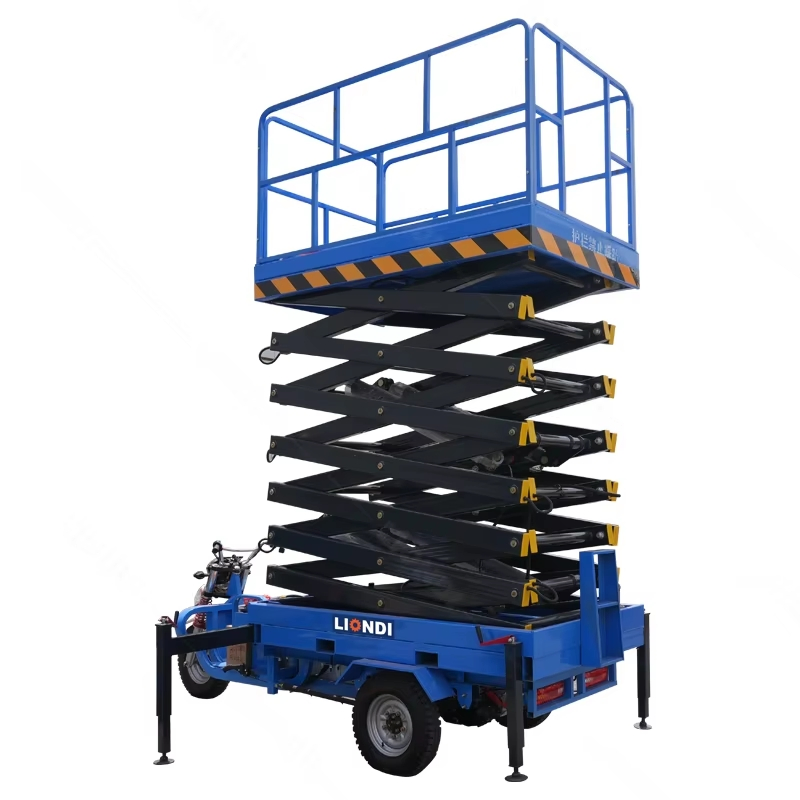 Tricycle Scissor Lifting Platform for Material Handling/Aerial Work