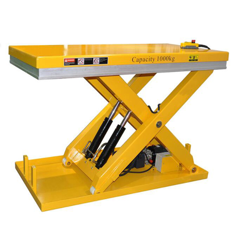 Versatile Stationary Scissor Lifting Platform with Electric Hydraulic System