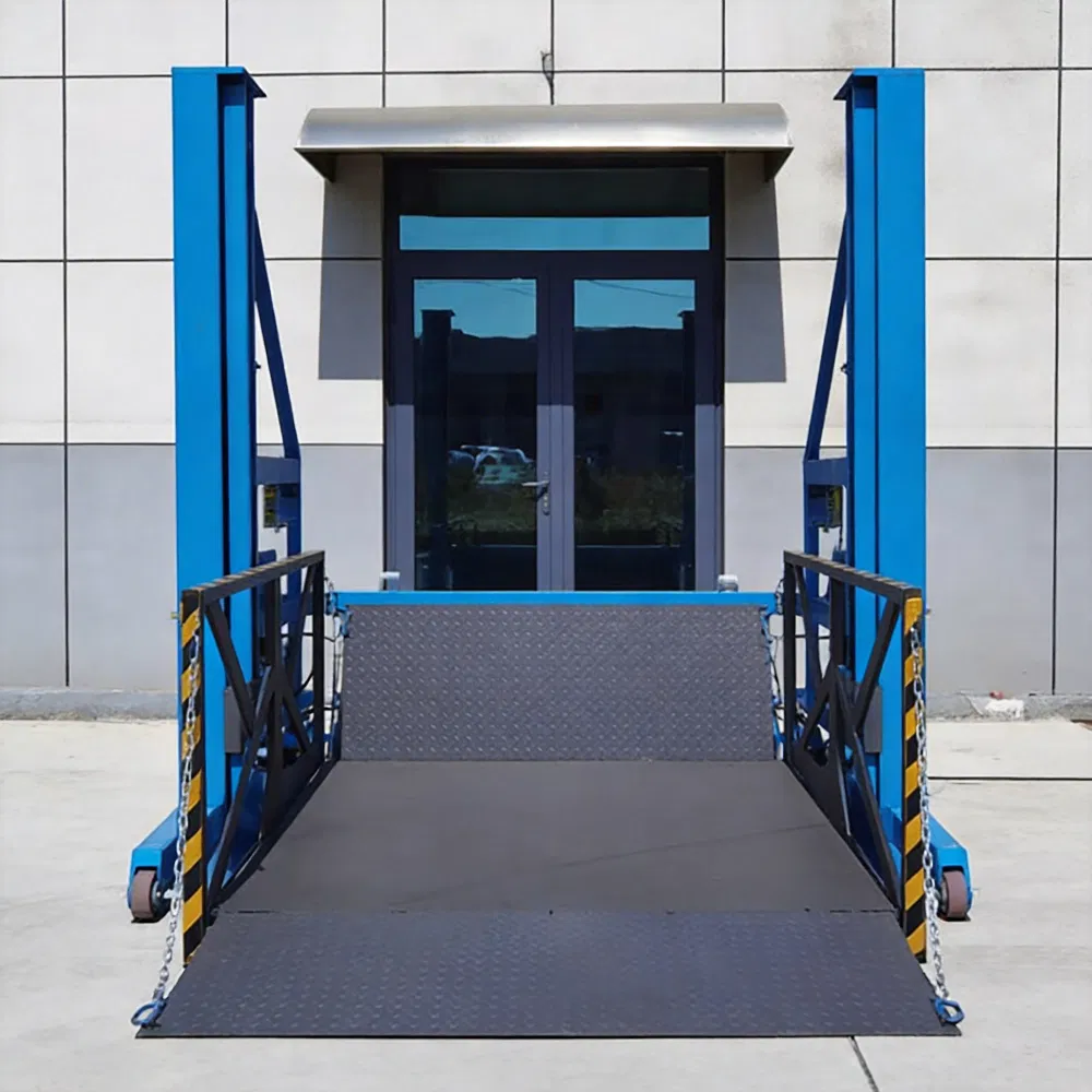 Movable Unloading Platform Electro-Hydraulic Container Loading and Unloading Lifting Platform