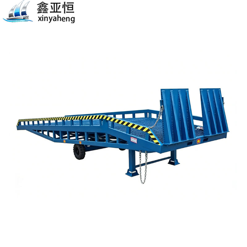 12 Ton Mobile Hydraulic Container Loading Bridge Dock Yard Ramp