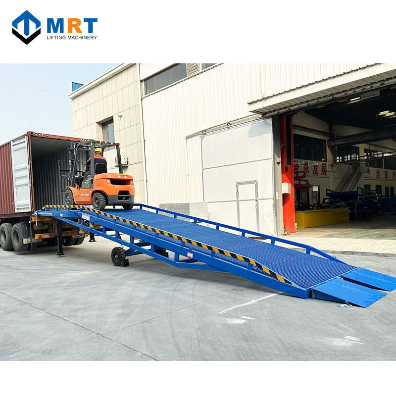 Ramp Loading 6 Ton 8 Ton 10 Ton 12 Ton 15 Tonp Mobile Low Price Electrical Container Portable Loading Dock Mobile Docking Bridge