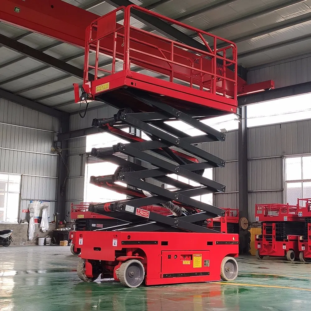 Hydraulic Electric Self Propelled Mini Small Scissor Lift Aerial Work Car Lift Platform