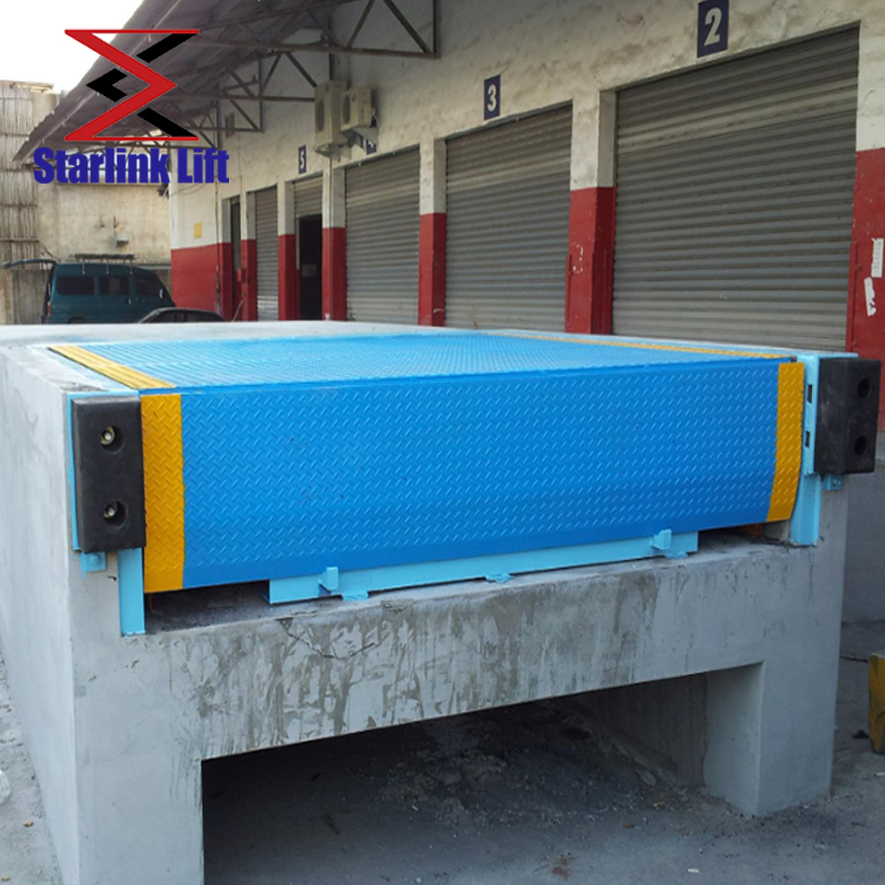 10t High Quality Whole Sale Loading Fixed Yard Ramp Warehouse Dock Leveler