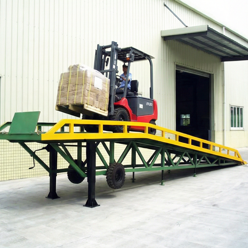 Heavy Duty Loading Dock Ramp Unloading Dock Yard Ramp Forklift Fixed Container Dock Leveler