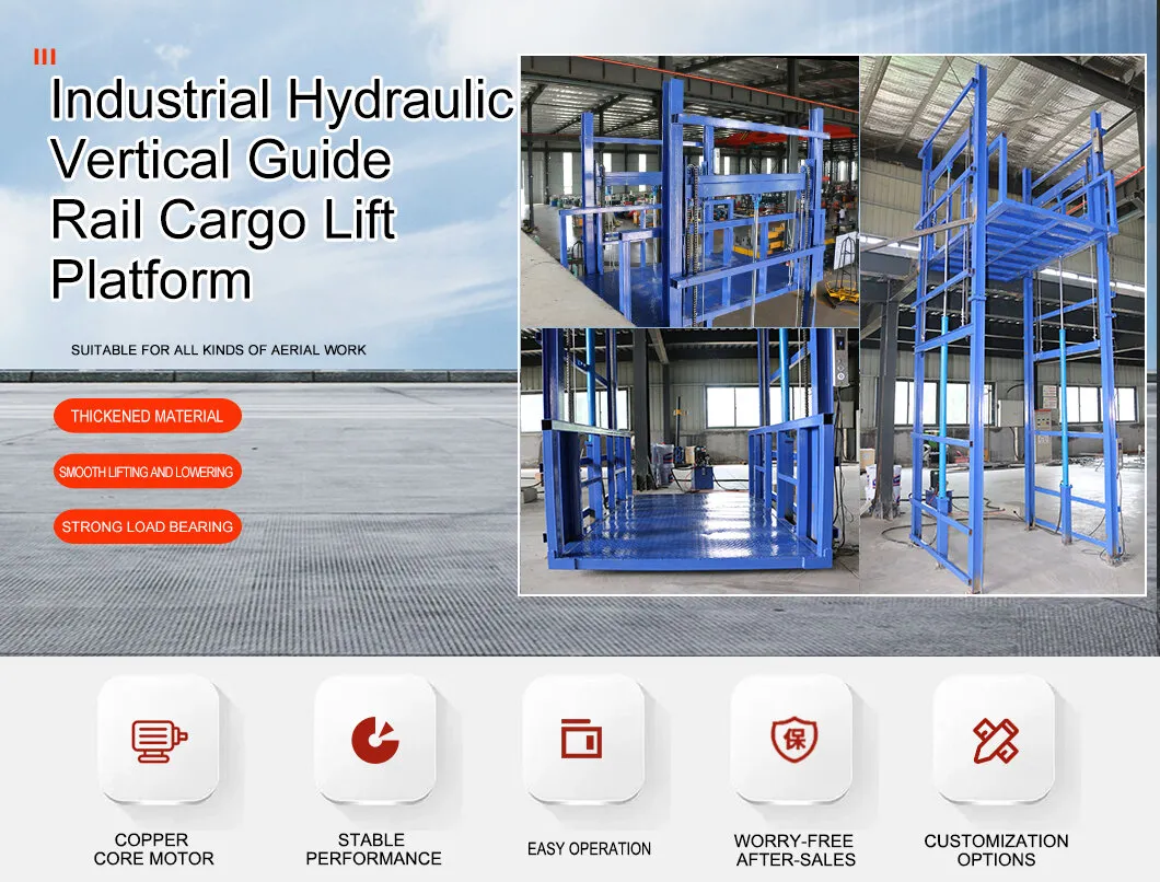 Hydraulic Material Lifting Platform
