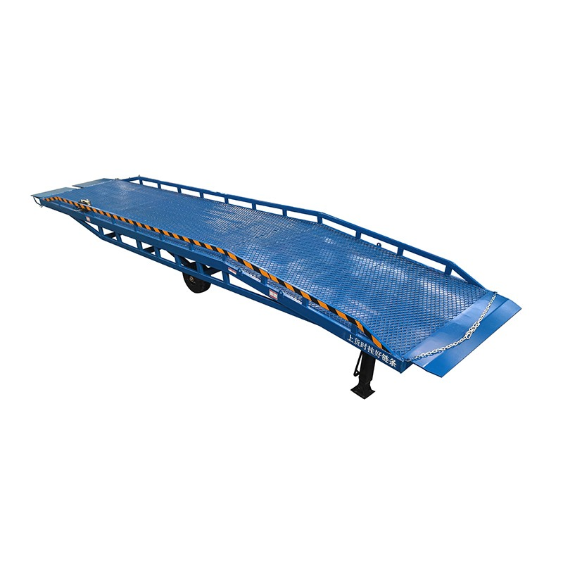 2026 New Model 8 Ton 10ton Ramp Unloading Electric Forklift Ramp Loading Dock Ramp for Forklift