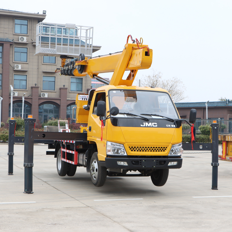 Hexagonal Working Boom 10-56m Hydraulic Boom Lift 20m 28m Aerial Lift Platform with Torque Limiter