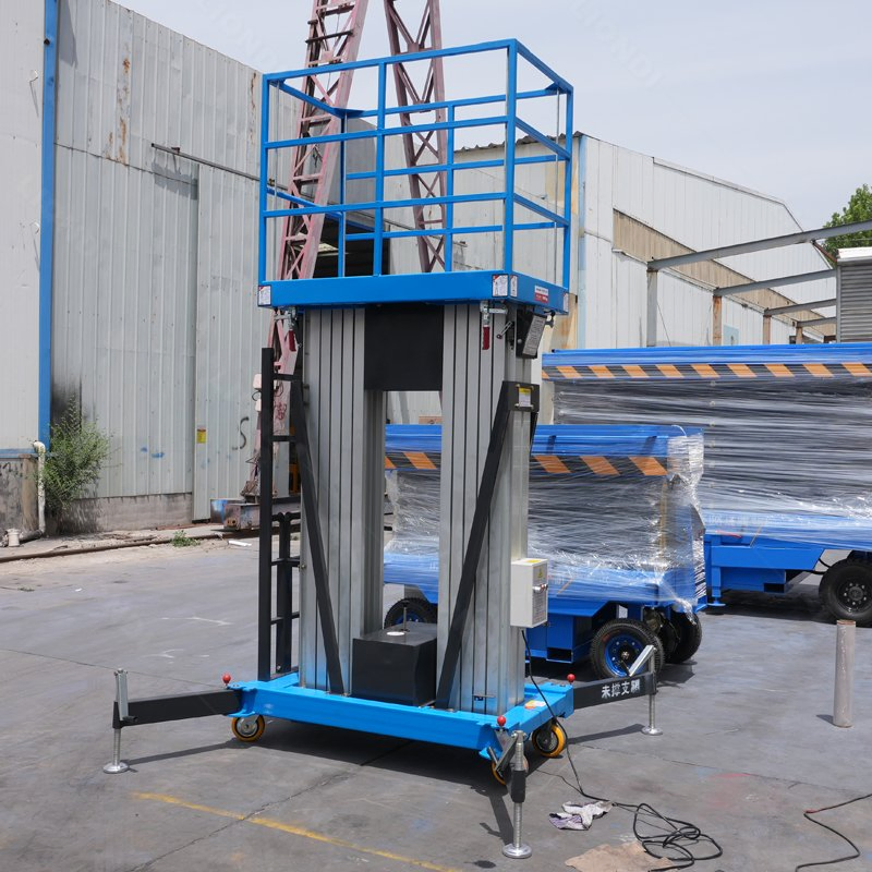Single Column/Double Column 6m-14m Electric Aluminium Alloy Lifting Platform