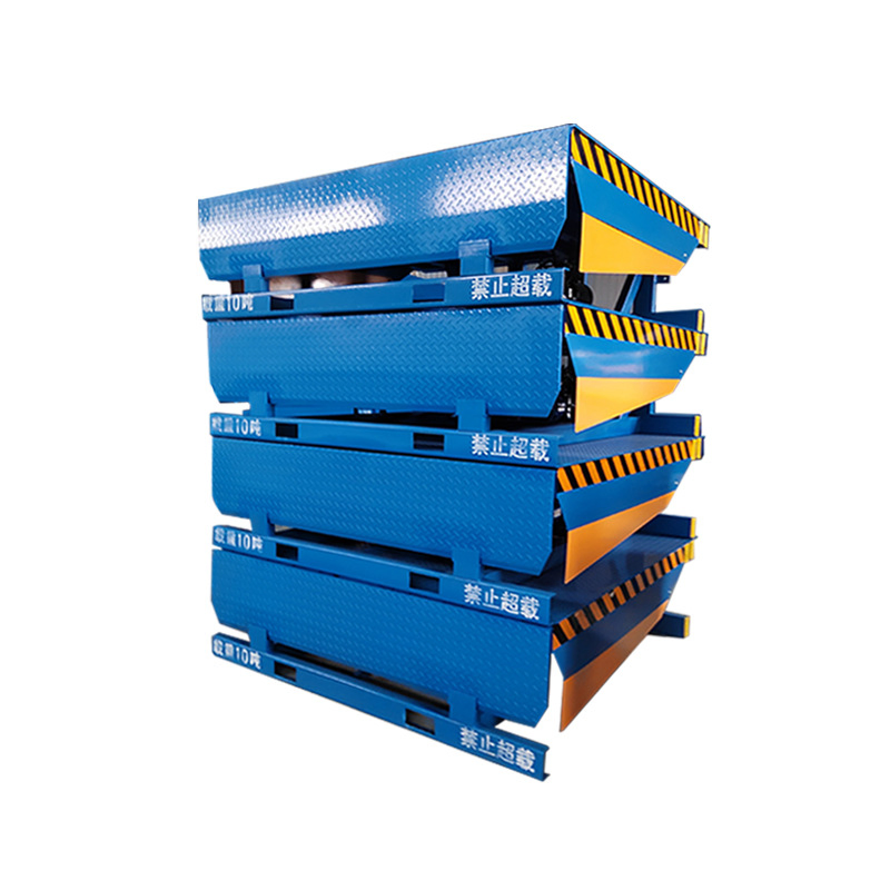 New Model Hydraulic Loading Stationary Dock Leveler Warehouse Loading Ramp Fixed Boarding Bridge