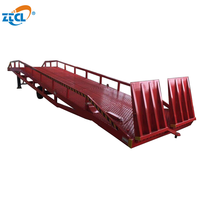 Ztcl Container Loading Dock Ramp Dock Leveler 6t-12t Mobile Movable Dock Ramps for Sale