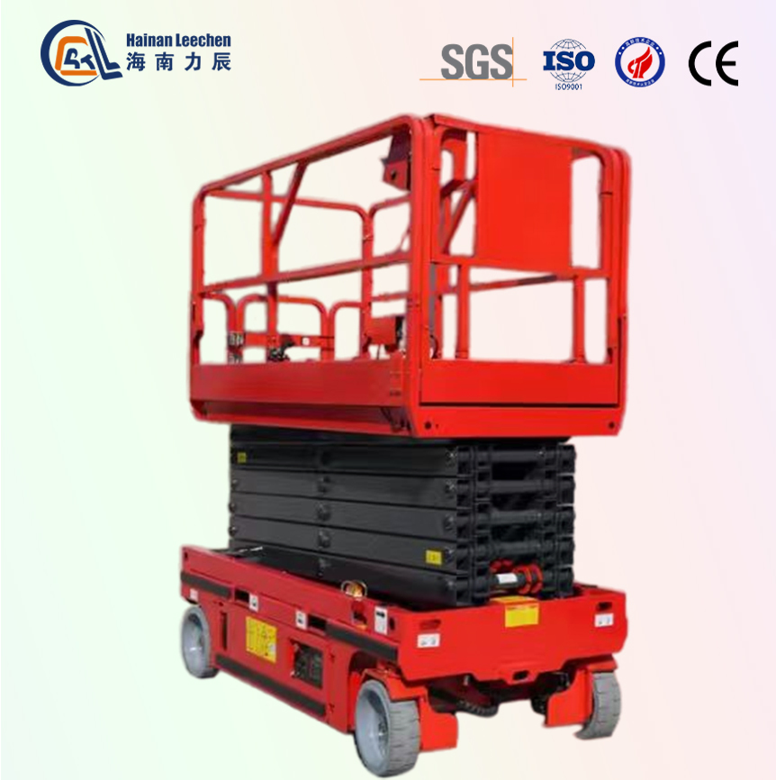 Heavy-Duty Lifting Platform for Outdoor Engineering Operations and Installation Work