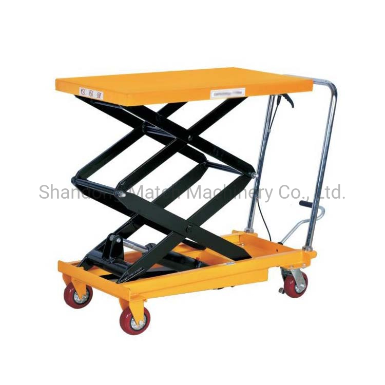 Hydraulic Platform Mini Scissor Lift Table Platform Hand Pump Mobile Fixed Small Platform Electric Scissor Platform