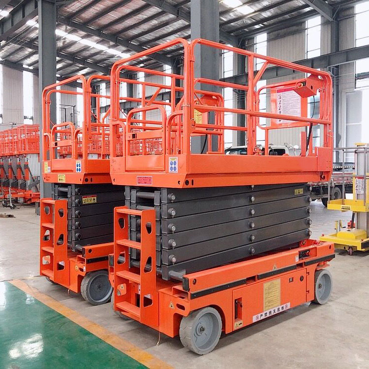 300kg 500kg 8m 10m 12m 14m 16m Self Propelled Lift Loading Small Mini Electric Lift Tables Scissor Lift Platform Stacker Hydraulic Scissor Lift Table