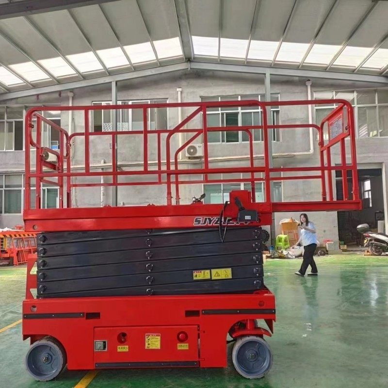 Low Price Mini Battery Powered Lifting Equipment Self-Propelled Platform for Aerial Work