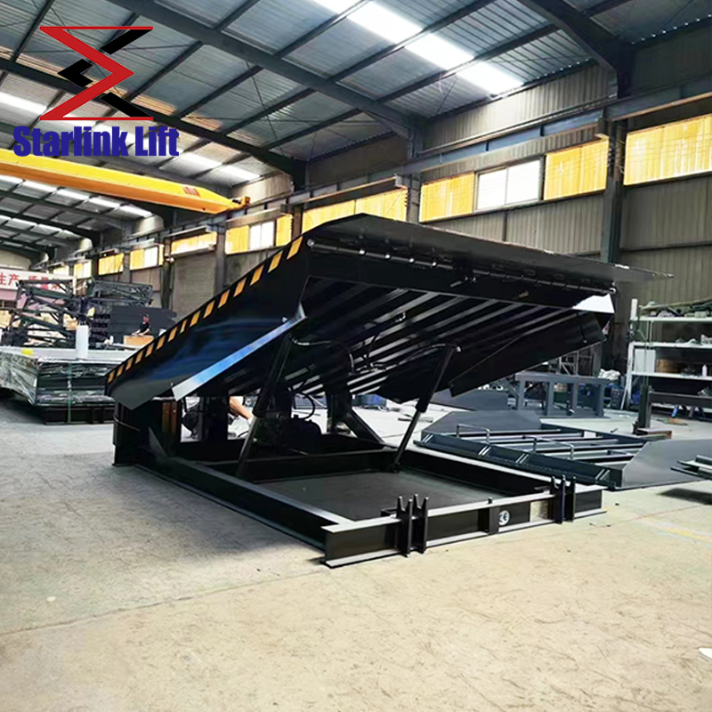 10t Portable for Warehouse Logistics Dock Leveler for Sale Forklift Ramp Fixed Yard Ramp