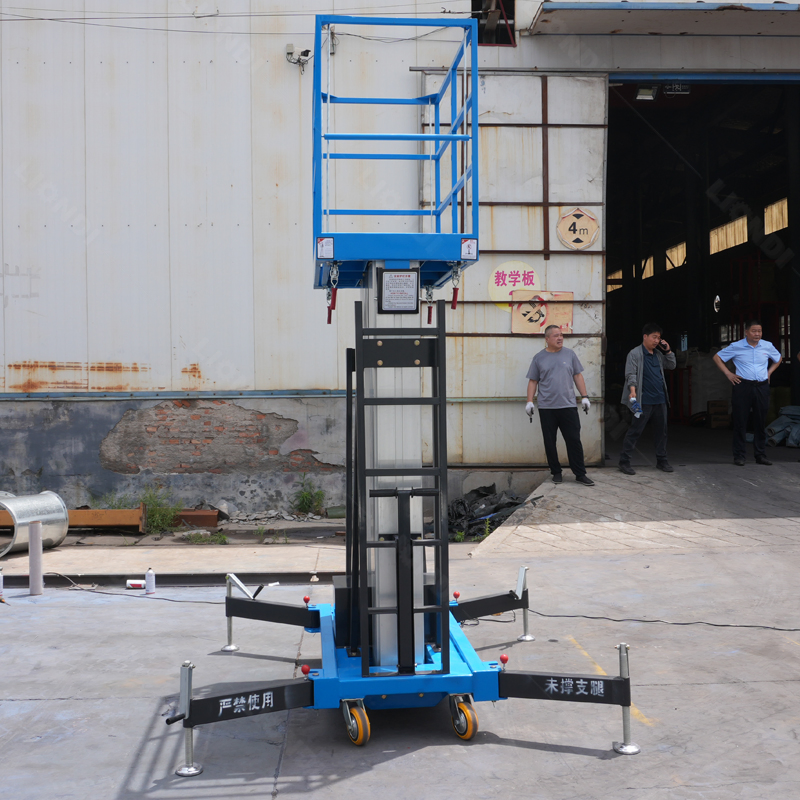 Single Column/Double Column 6m-14m Electric Aluminium Alloy Lifting Platform