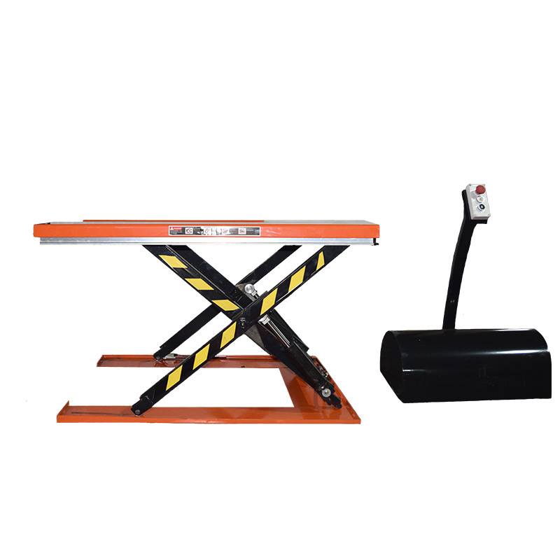 Hydraulic Work Platforms Stationary Scissor Lifting Platform Hydraulic Lift Trolley