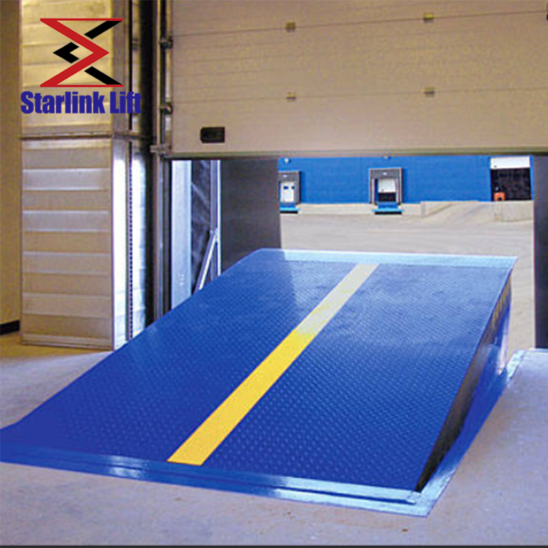 8t Portable for Warehouse Logistics Dock Leveler for Sale Forklift Ramp Fixed Yard Ramp