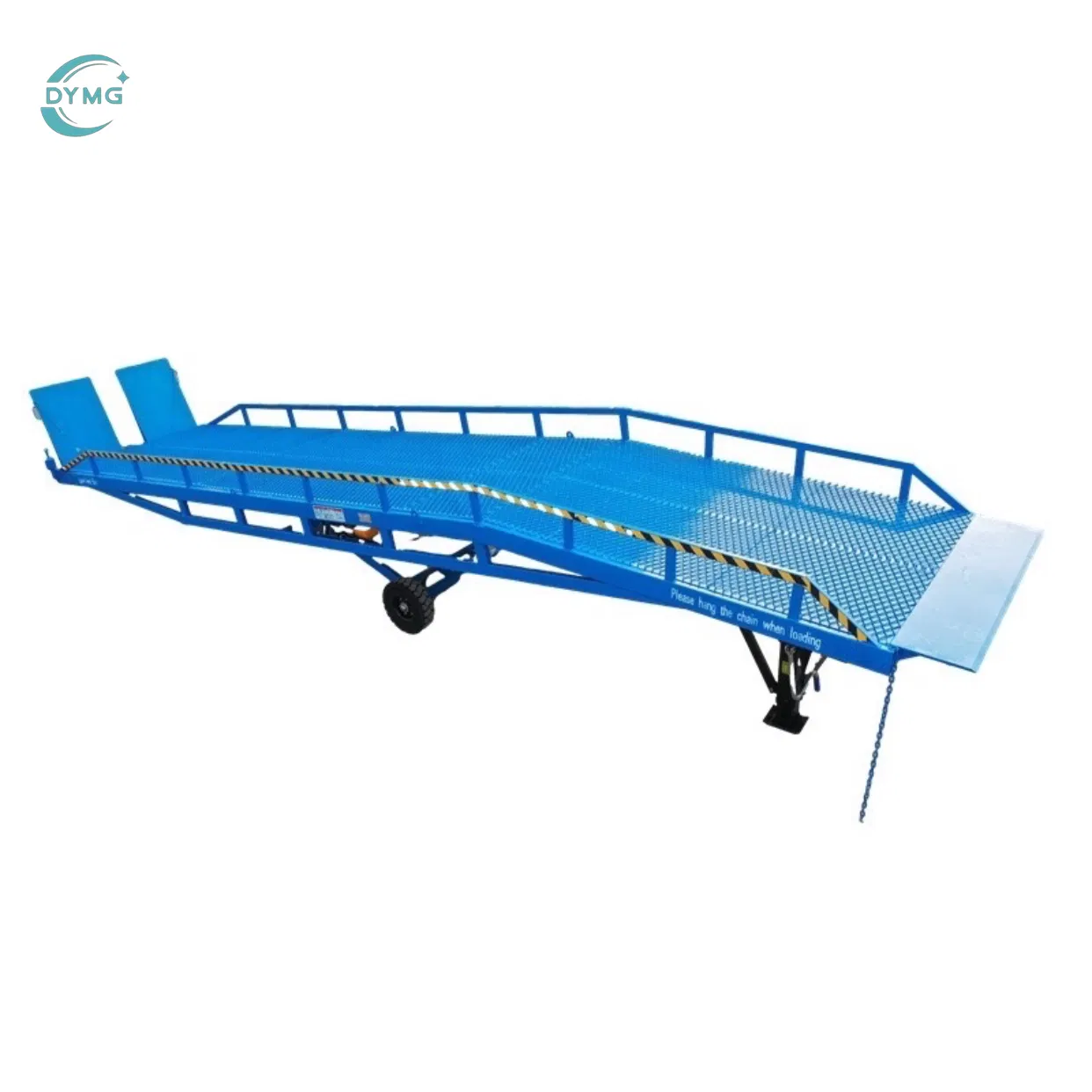 Dymg Mobile Loading Container Ramp in Poland, Netherlands, Germany, USA, Ireland, UK