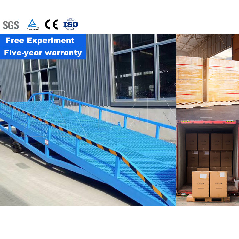 Lane 3t 8t 10t China Supplie Portable Mobile Loading Dock Ramp Loading Ramps for Trucks