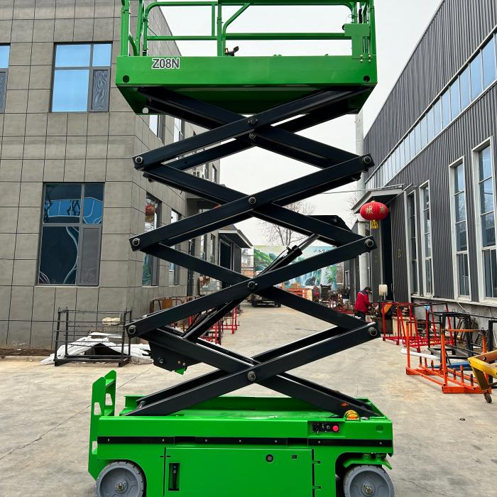 Approved Small Electric Mini Hydraulic Automatic Scissor Lift Platform with Low Cost
