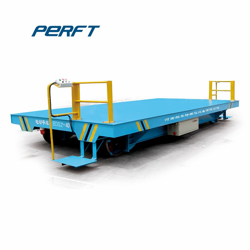 Cable Powered Steel Platform Slab Handling Conveyor