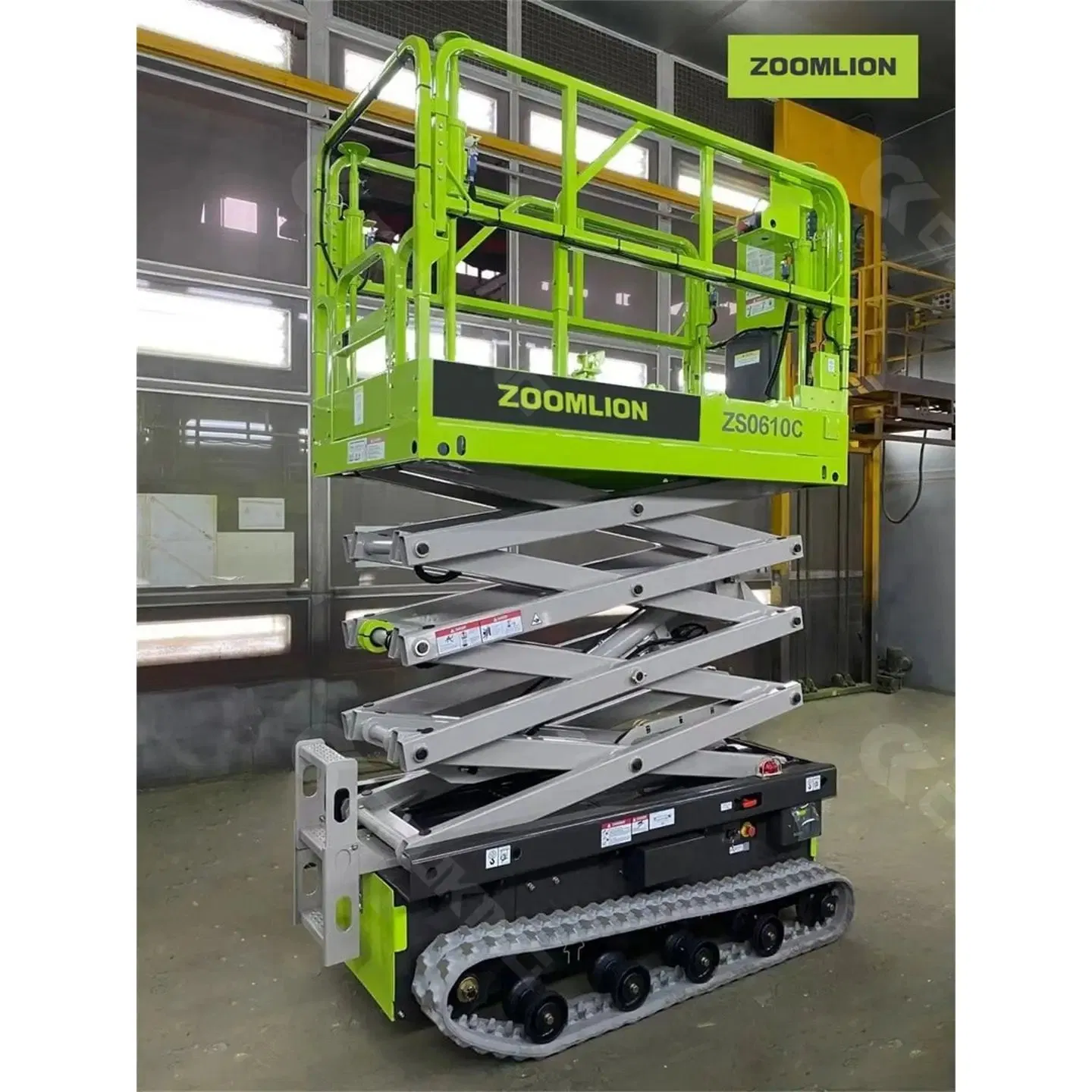 Factory Price Zs1012HD-Li Zoomlion 4-16m Self Propelled Electric Mobile Scissor Platform Lift Hydraulic Lifting